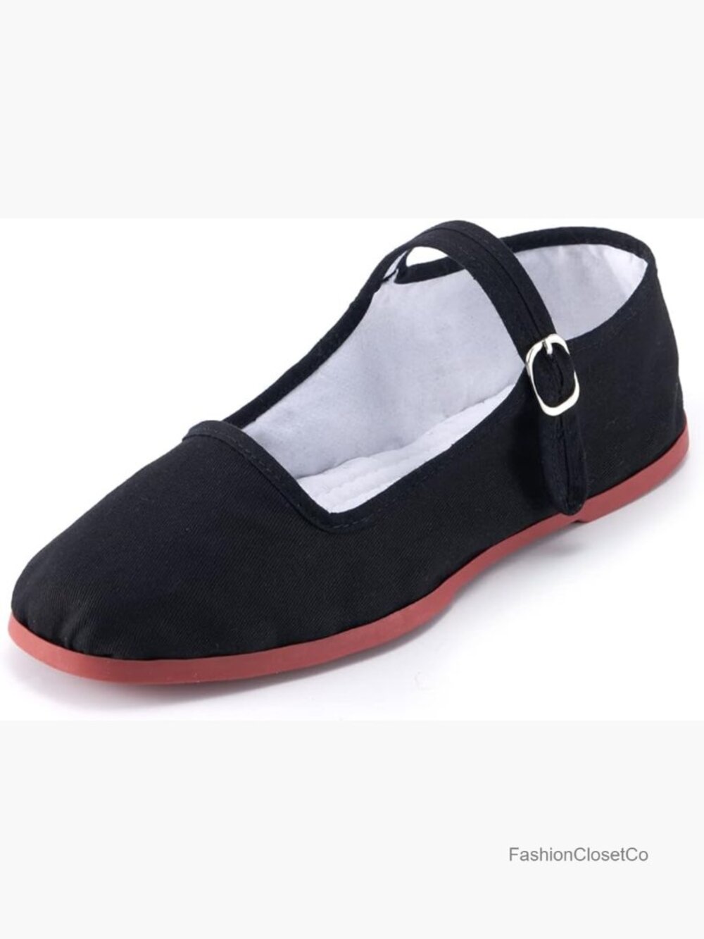 Classic China Flats, Cotton Mary Janes, Casual Tai Chi Shoes